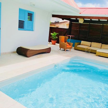 Location Maison Bleue Avec Piscine Privative Au Carbet Martinique Le Carbet Exteriör bild