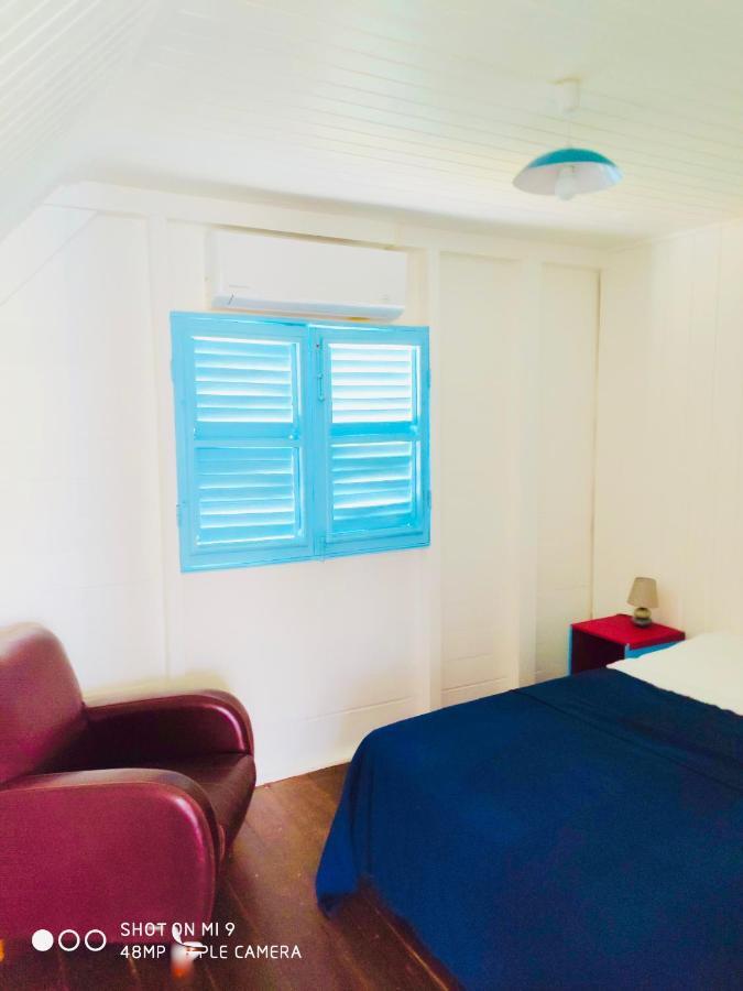 Location Maison Bleue Avec Piscine Privative Au Carbet Martinique Le Carbet Exteriör bild